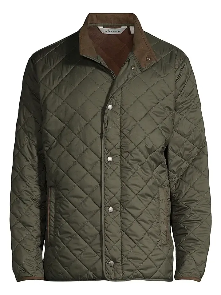 Men's Suffolk Quilted Travel Coat Men's Suffolk Quilted Travel Coat
