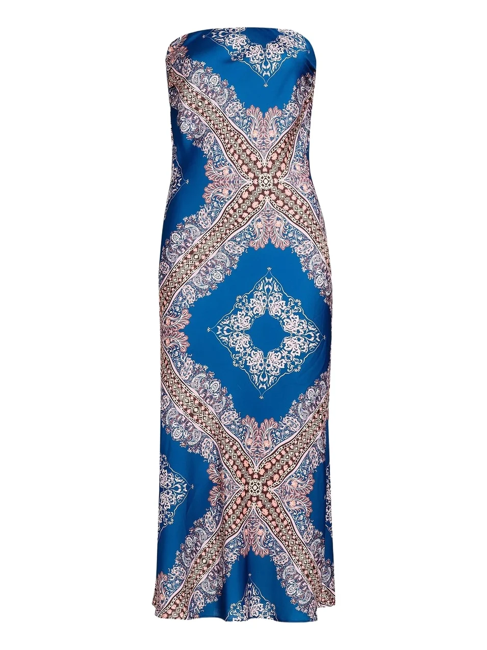 Women's Thara Paisley Medallion Strapless Midi-Dress Women's Thara Paisley Medallion Strapless Midi-Dress