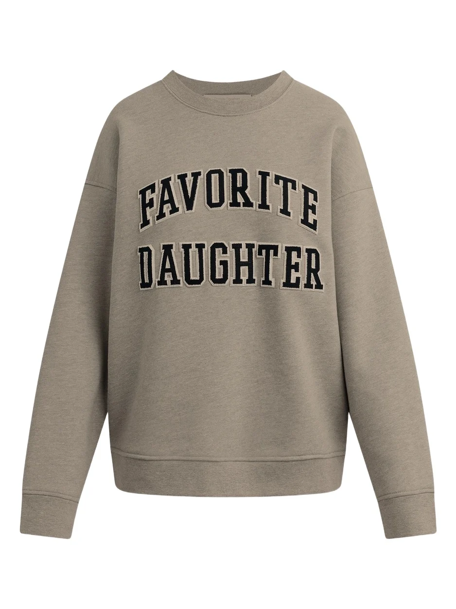 Women's The Embroidery Collegiate Sweatshirt Women's The Embroidery Collegiate Sweatshirt