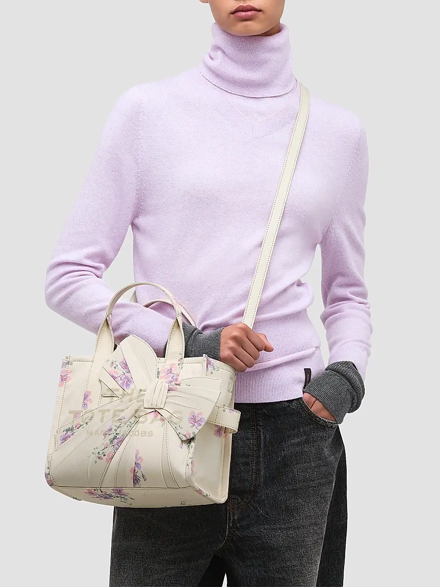 Marc Jacobs Women's Small Floral Canvas Tote Bag | Thumbnail 2 Marc Jacobs Women's Small Floral Canvas Tote Bag | Thumbnail 2