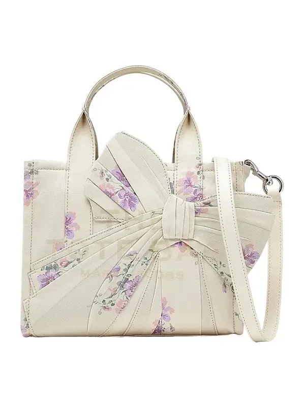 Women's Small Floral Canvas Tote Bag Women's Small Floral Canvas Tote Bag
