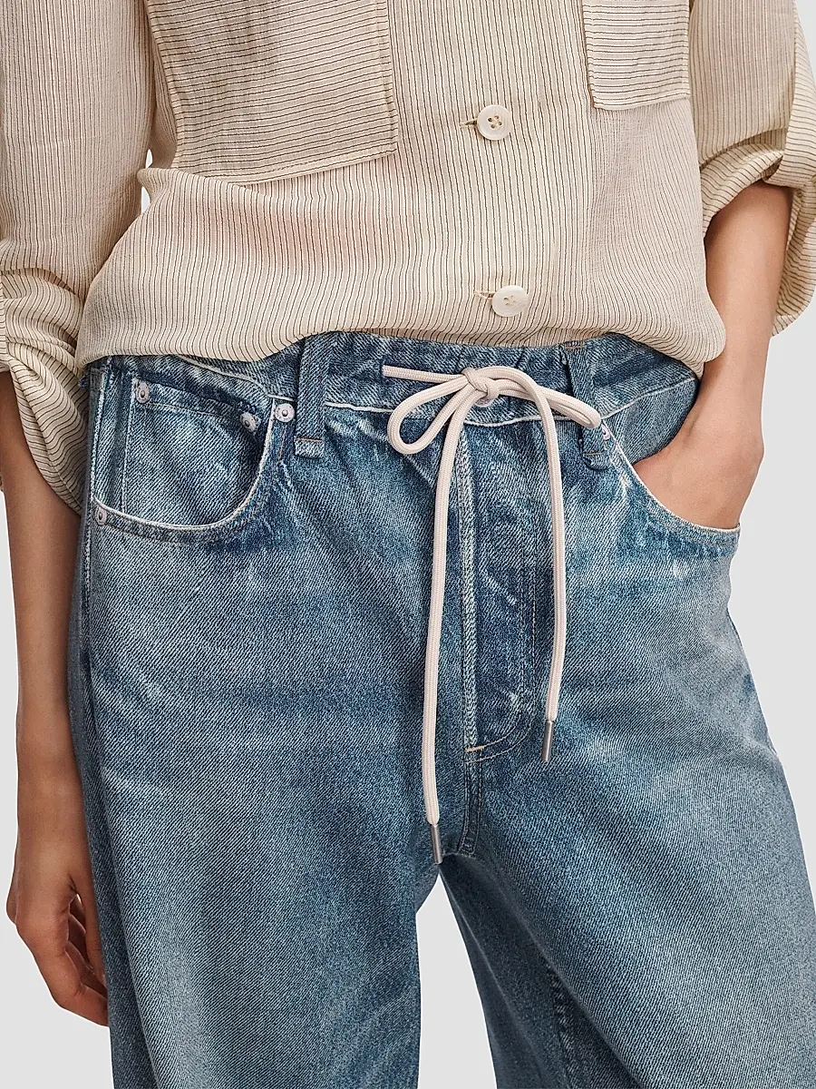 rag & bone Women's Miramar Terry Drawcord Wide-Leg Pants | Thumbnail 5 rag & bone Women's Miramar Terry Drawcord Wide-Leg Pants | Thumbnail 5