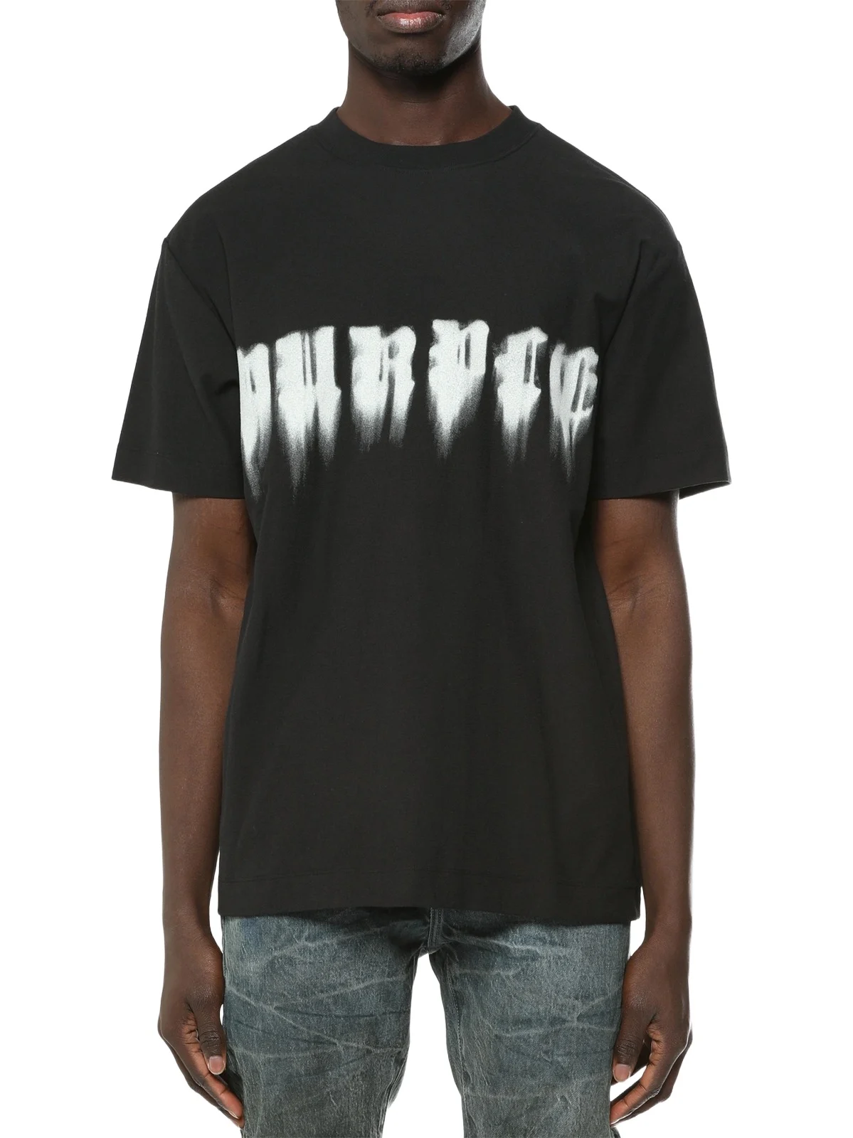 Men's Logo Textured Cotton Jersey T-Shirt Men's Logo Textured Cotton Jersey T-Shirt