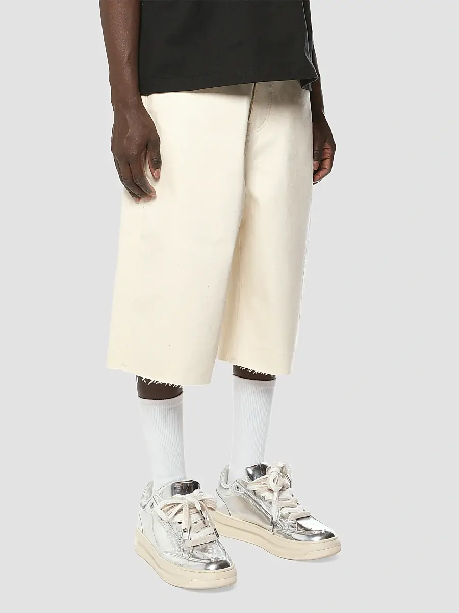 Purple Brand Men's Blank Slate Denim Shorts | Thumbnail 3 Purple Brand Men's Blank Slate Denim Shorts | Thumbnail 3