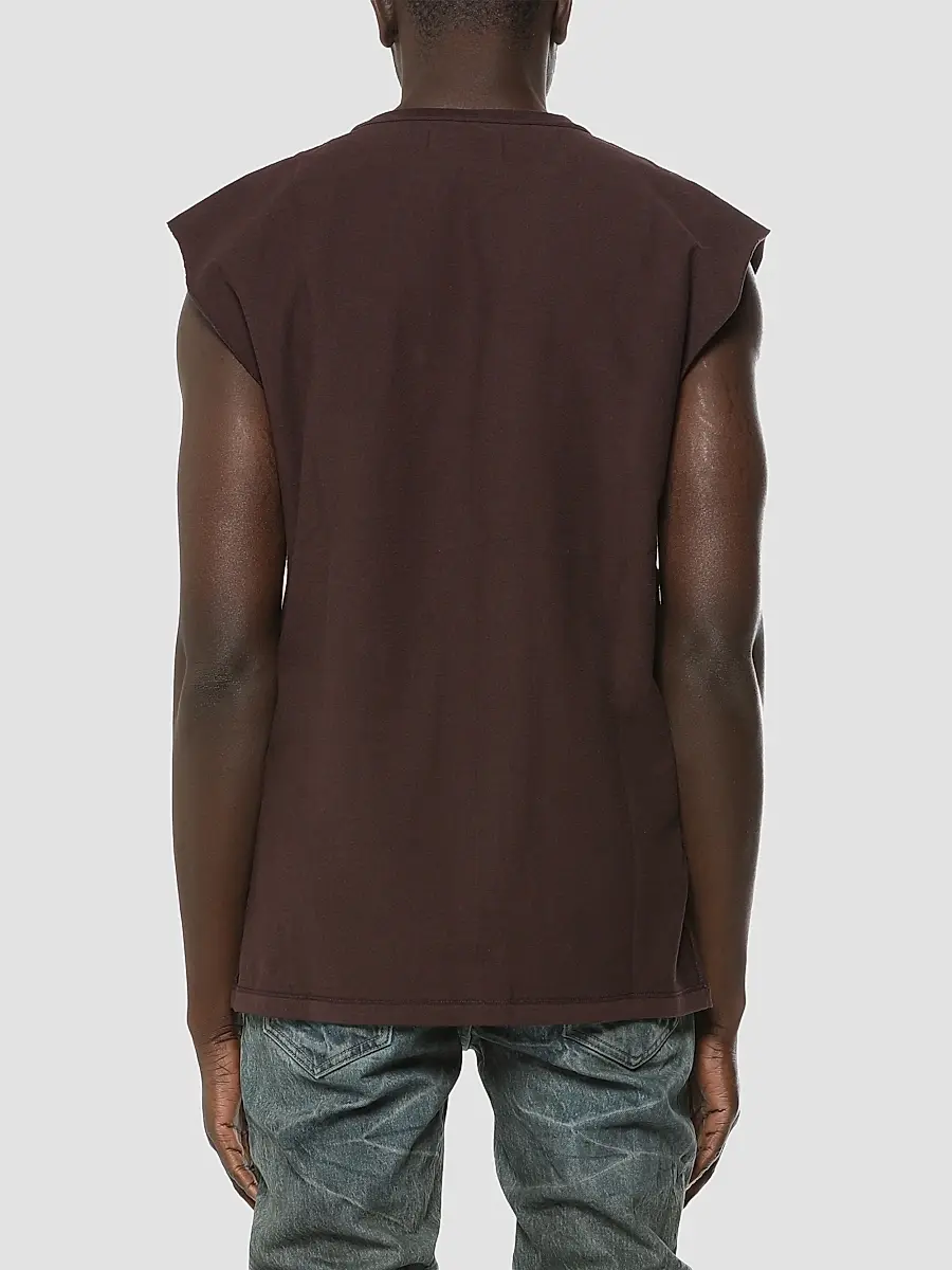 Purple Brand Men's Logo Cotton Jersey Tank | Thumbnail 2 Purple Brand Men's Logo Cotton Jersey Tank | Thumbnail 2