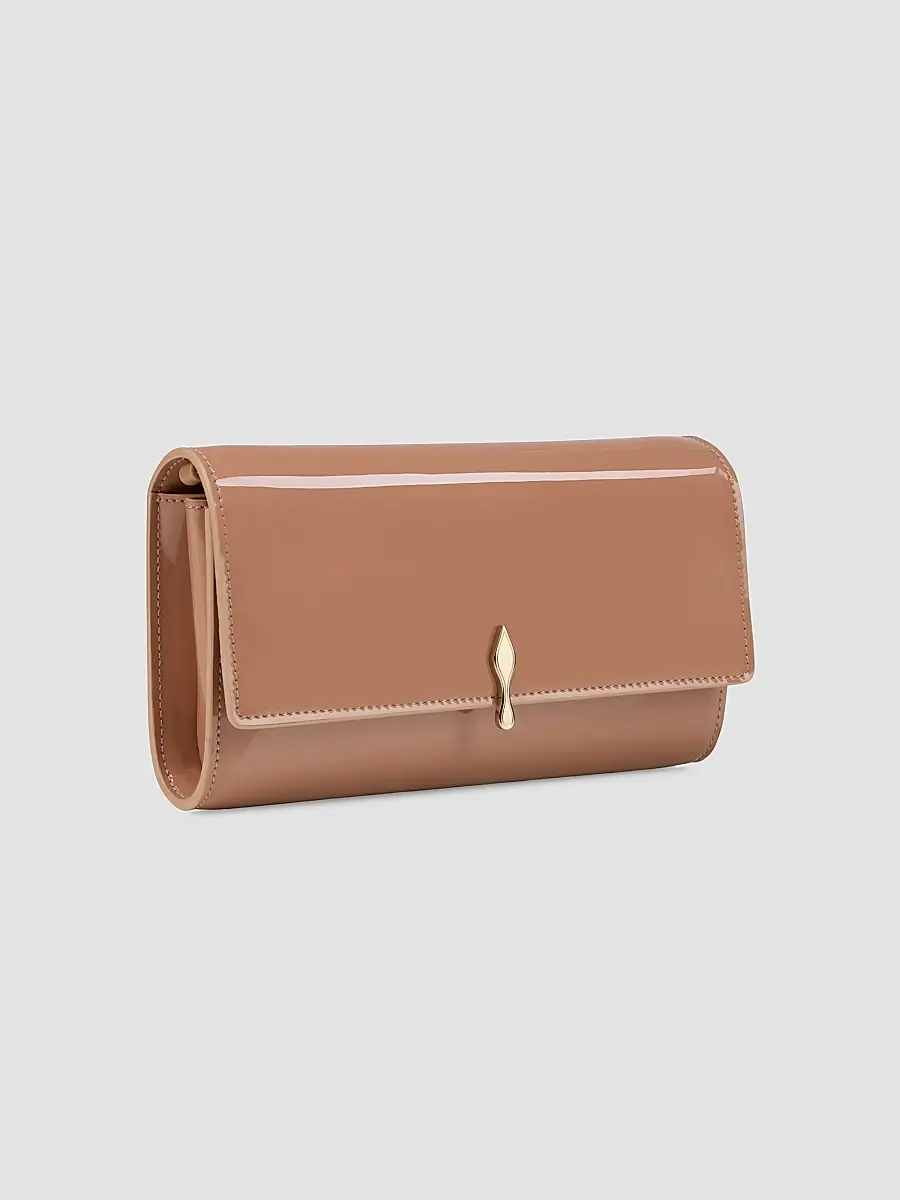 Christian Louboutin Women's Bettina Patent Leather Chain Wallet | Thumbnail 2 Christian Louboutin Women's Bettina Patent Leather Chain Wallet | Thumbnail 2
