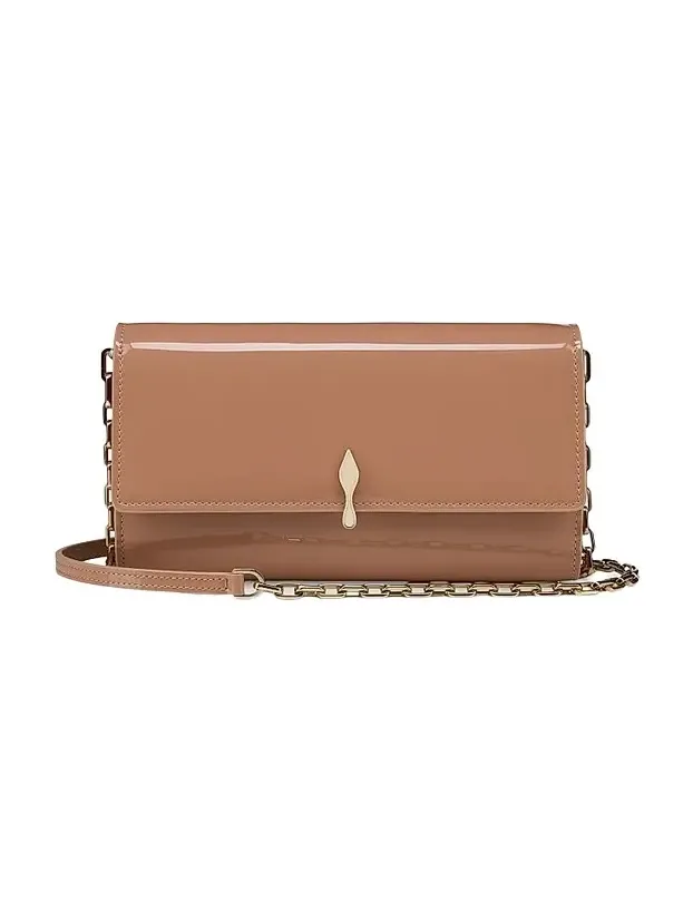 Women's Bettina Patent Leather Chain Wallet