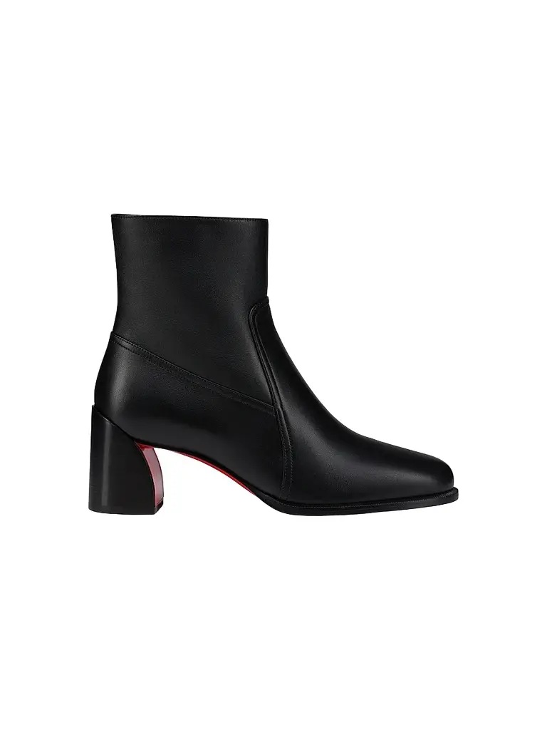 Christian Louboutin Women's Ira Zipped Booties - Black | Image 1 Christian Louboutin Women's Ira Zipped Booties - Black | Image 1