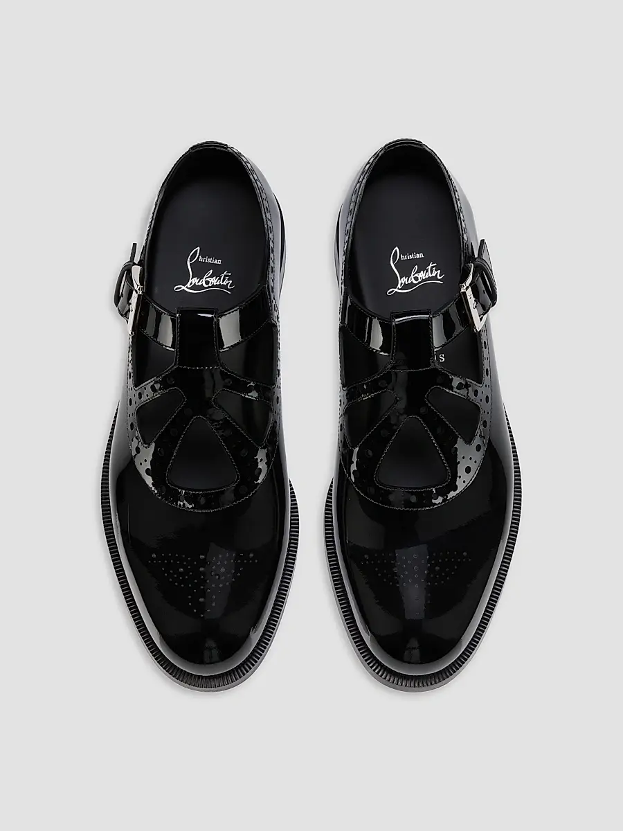 Christian Louboutin Men's Marc Poppin Oxford Shoes | Thumbnail 4 Christian Louboutin Men's Marc Poppin Oxford Shoes | Thumbnail 4