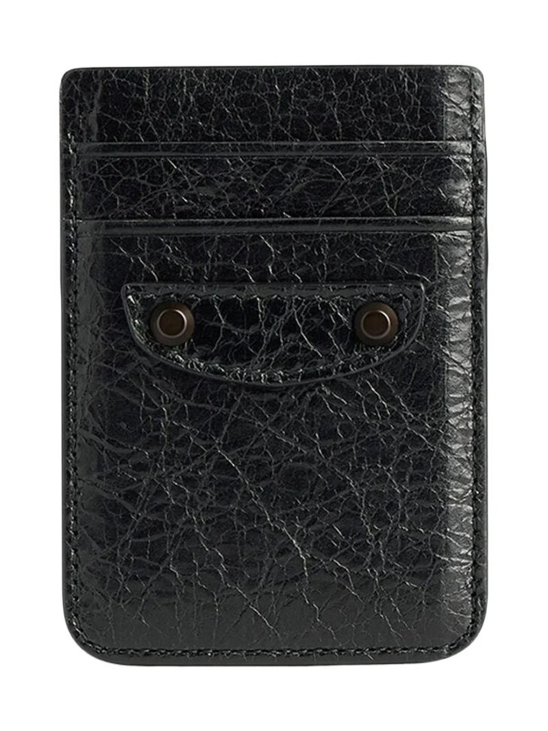 Balenciaga Men's Le City Magnet Card Holder