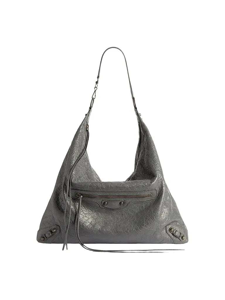 Balenciaga Women's Le City Hobo Bag - Volcanic Rock | Image 1 Balenciaga Women's Le City Hobo Bag - Volcanic Rock | Image 1