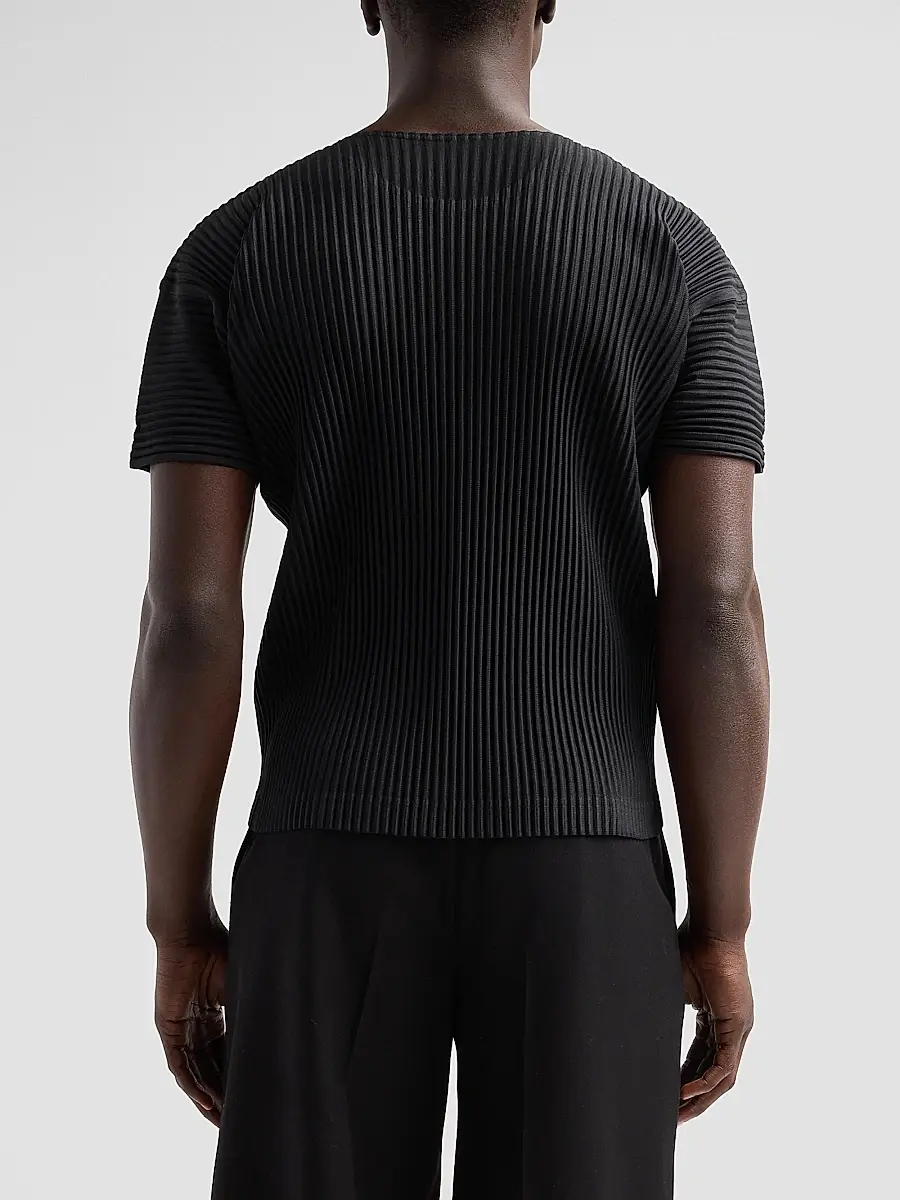 Homme Plissé Issey Miyake Men Basic Knit Shirt | Thumbnail 3 Homme Plissé Issey Miyake Men Basic Knit Shirt | Thumbnail 3