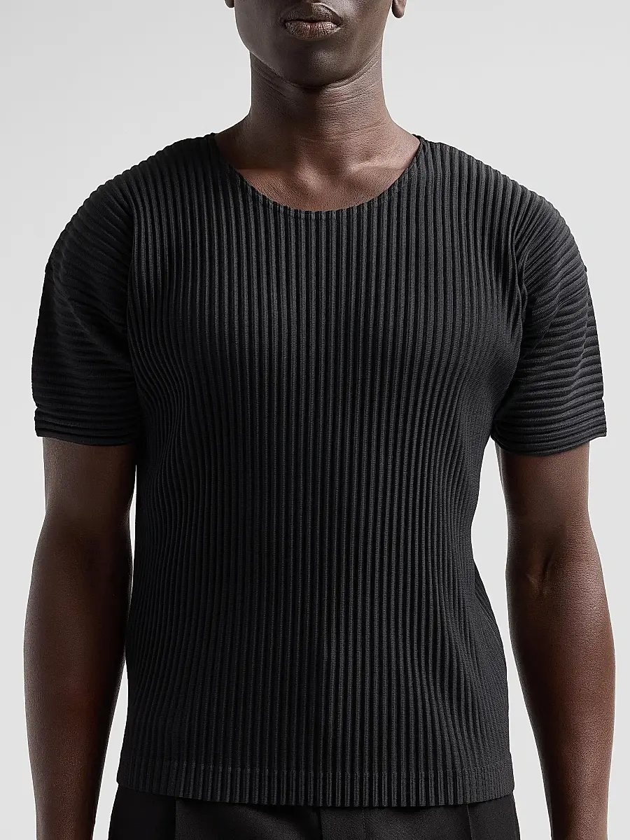 Homme Plissé Issey Miyake Men Basic Knit Shirt | Thumbnail 5 Homme Plissé Issey Miyake Men Basic Knit Shirt | Thumbnail 5