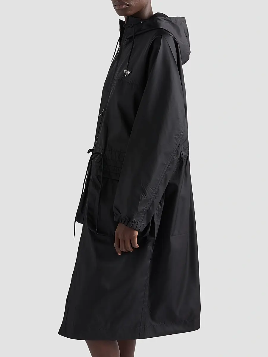 Prada Women's Nylon Rain Jacket | Thumbnail 3 Prada Women's Nylon Rain Jacket | Thumbnail 3