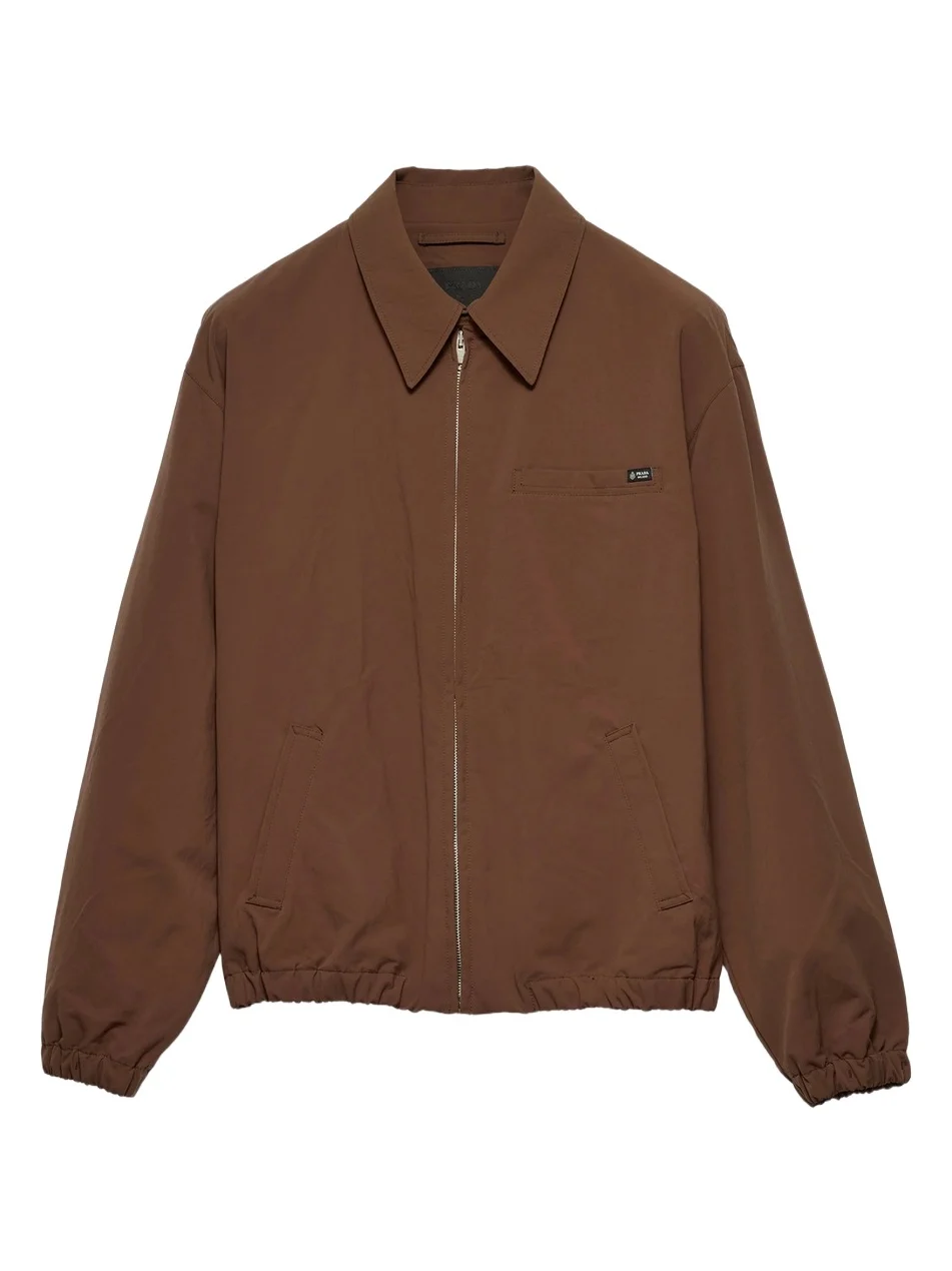 Men's Technical Fabric Blouson Jacket Men's Technical Fabric Blouson Jacket
