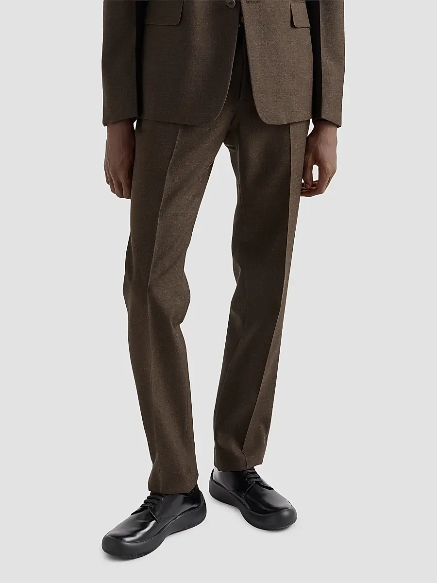 Prada Men's Single-Breasted Wool Suit | Thumbnail 4 Prada Men's Single-Breasted Wool Suit | Thumbnail 4