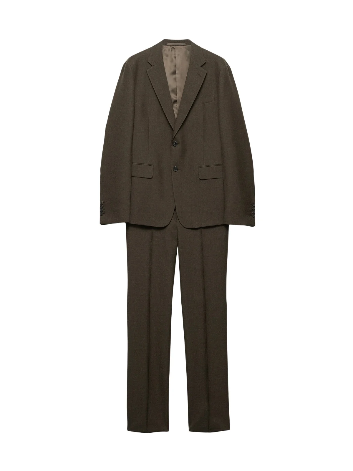 Prada Men's Single-Breasted Wool Suit