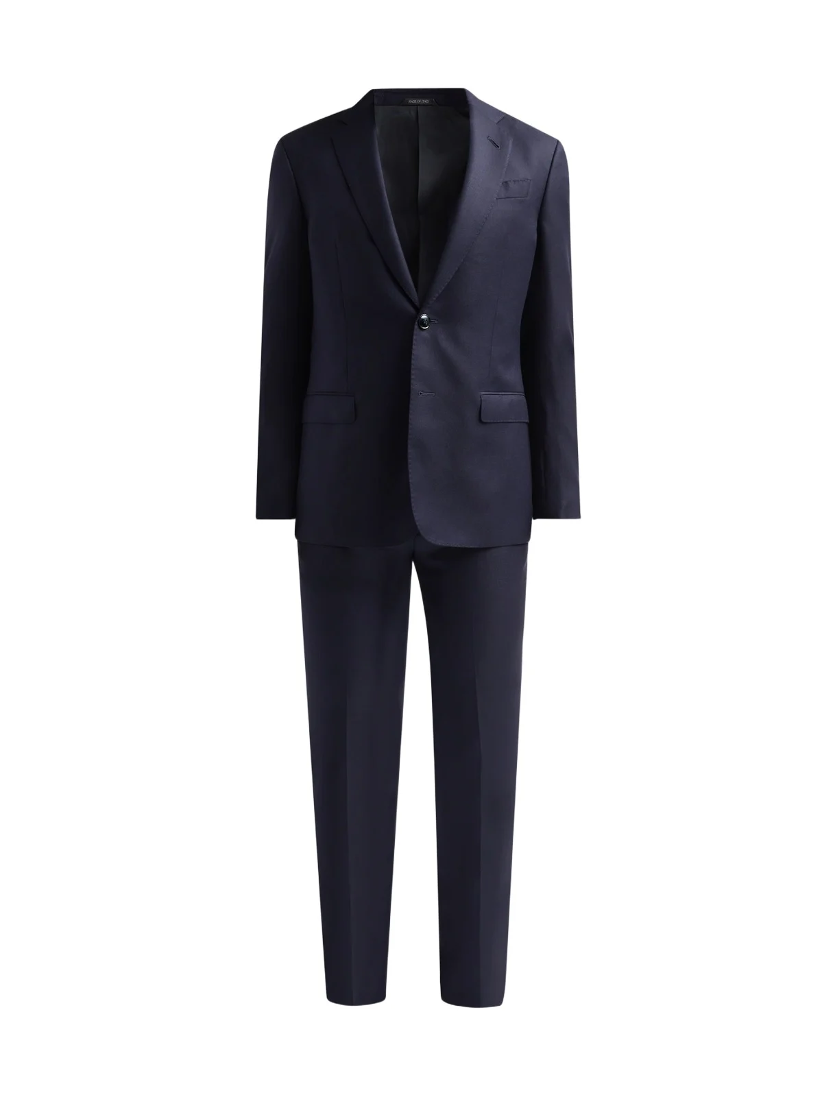 Men's Textured Wool Single-Breasted Suit Men's Textured Wool Single-Breasted Suit