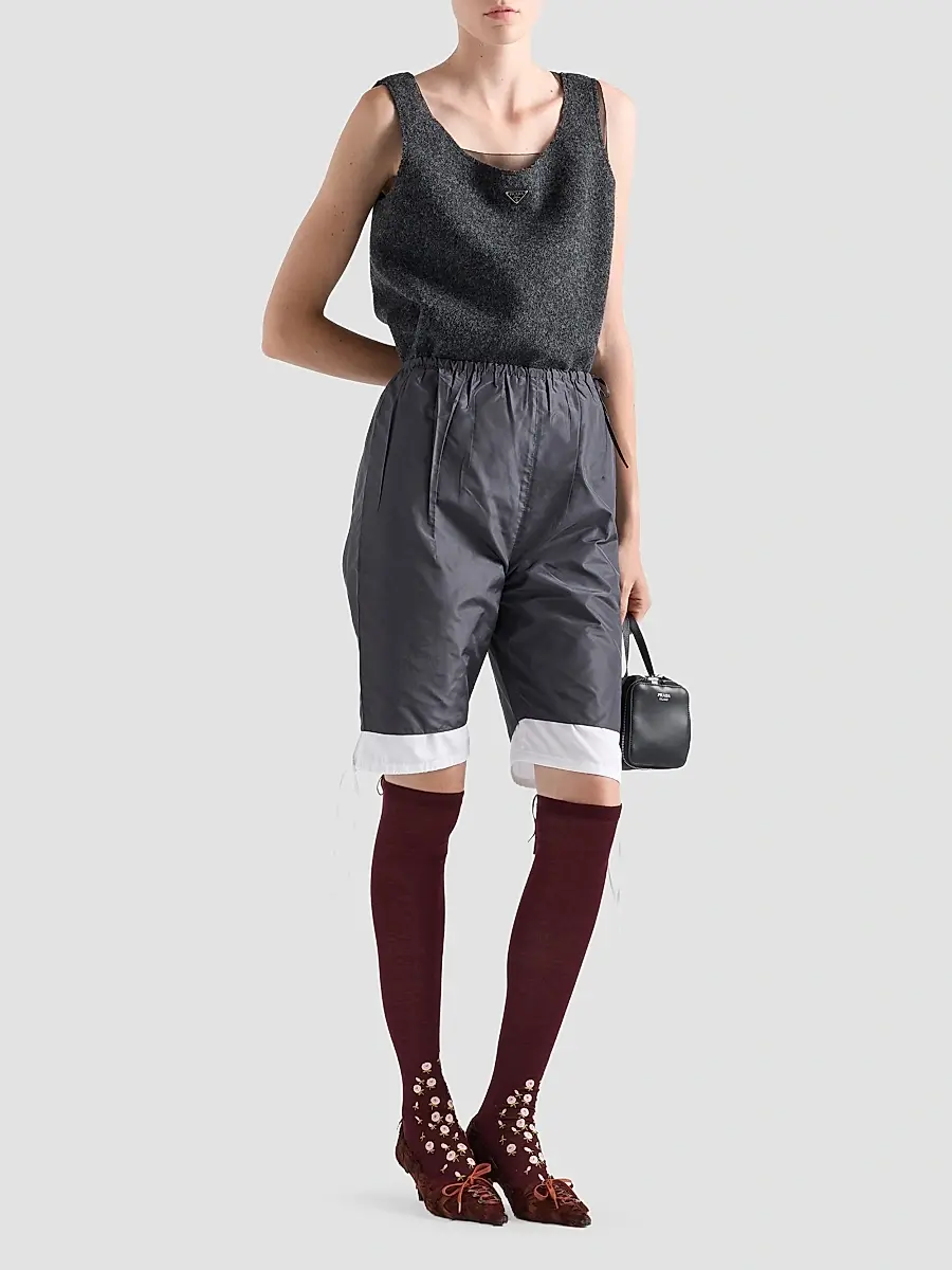 Prada Women's Shetland Wool Top | Thumbnail 2 Prada Women's Shetland Wool Top | Thumbnail 2
