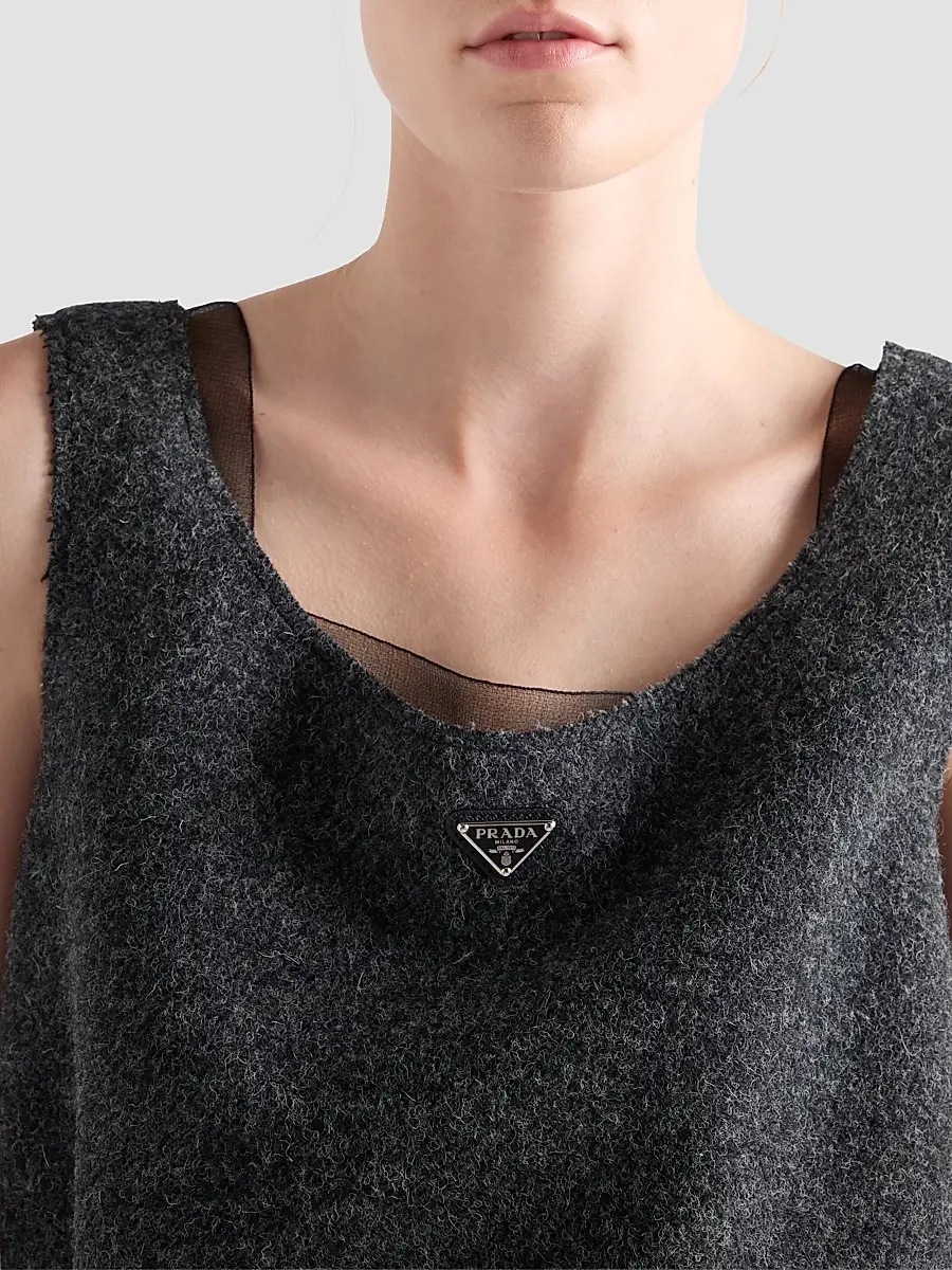 Prada Women's Shetland Wool Top | Thumbnail 5 Prada Women's Shetland Wool Top | Thumbnail 5