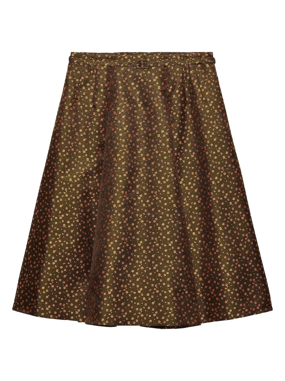 Women's Jacquard Duchesse Skirt Women's Jacquard Duchesse Skirt