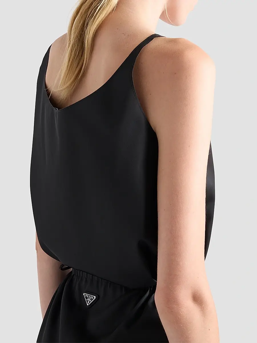 Prada Women's Nylon Tank Top | Thumbnail 5 Prada Women's Nylon Tank Top | Thumbnail 5
