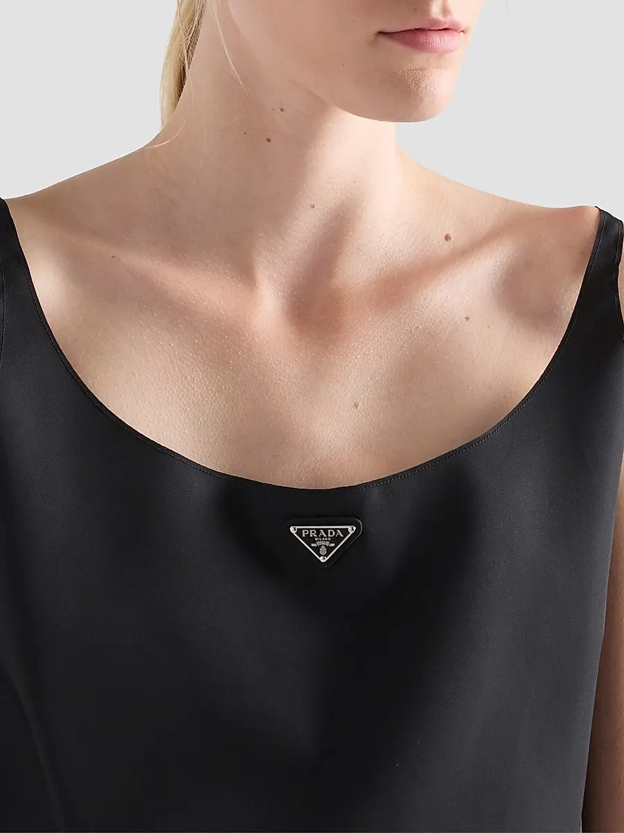 Prada Women's Nylon Tank Top | Thumbnail 6 Prada Women's Nylon Tank Top | Thumbnail 6