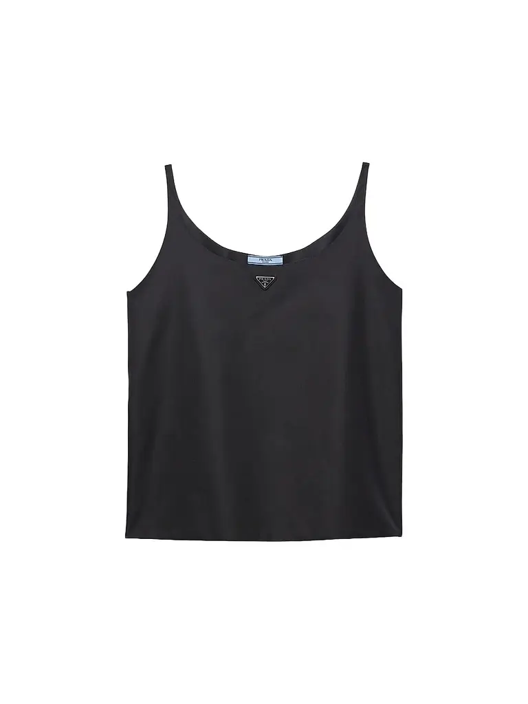 Prada Women's Nylon Tank Top - Black | Image 1 Prada Women's Nylon Tank Top - Black | Image 1