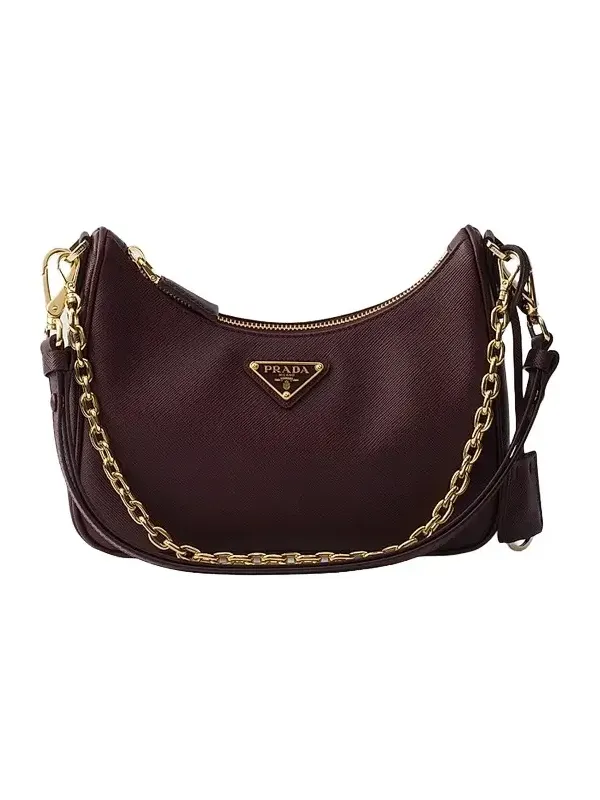 Women's Re-Edition Saffiano Leather Shoulder Bag Women's Re-Edition Saffiano Leather Shoulder Bag