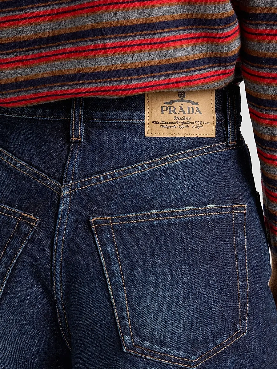 Prada Women's Denim Shorts | Thumbnail 5 Prada Women's Denim Shorts | Thumbnail 5