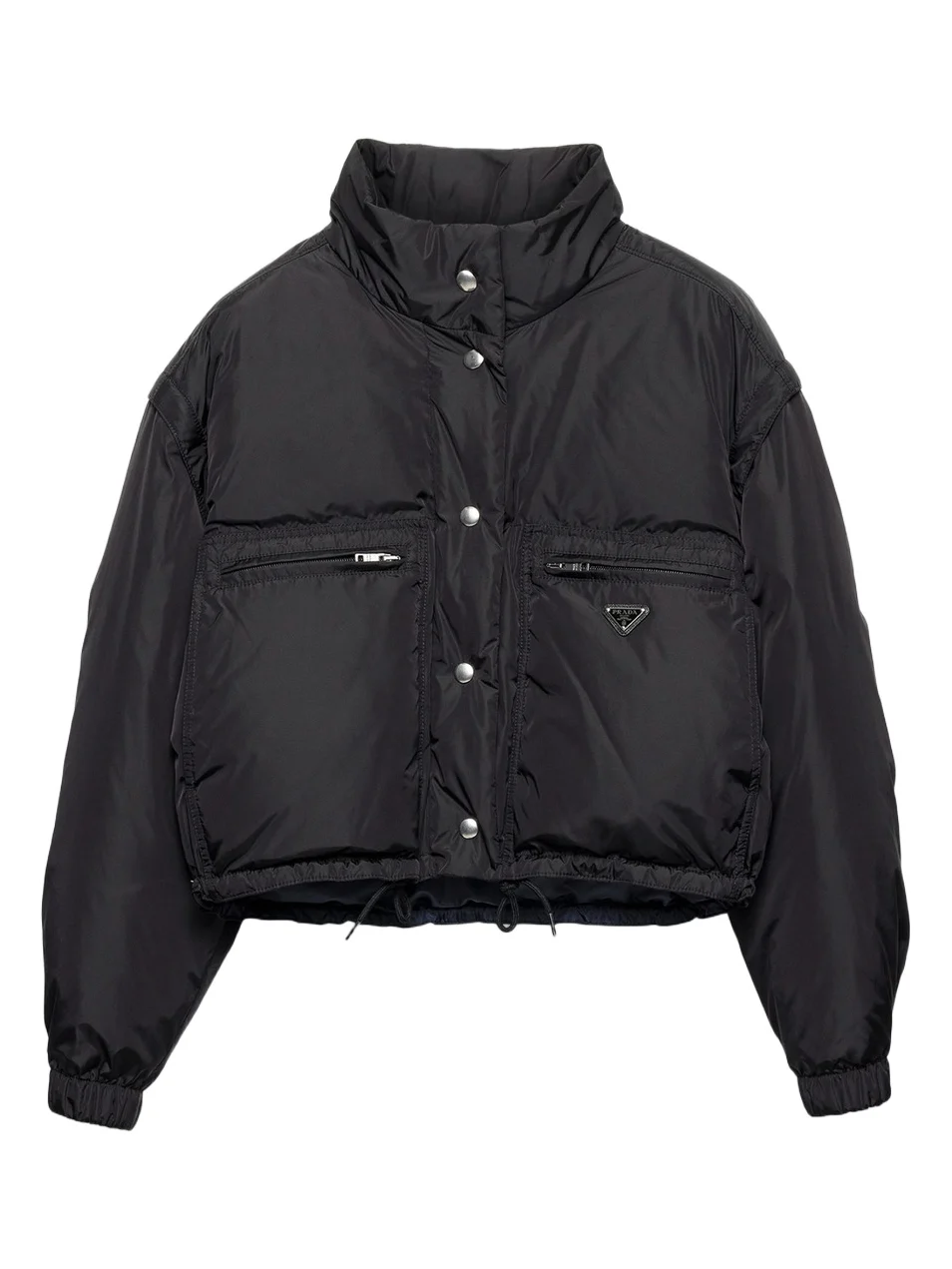 Women's Lightweight Nylon Cropped Down Jacket Women's Lightweight Nylon Cropped Down Jacket