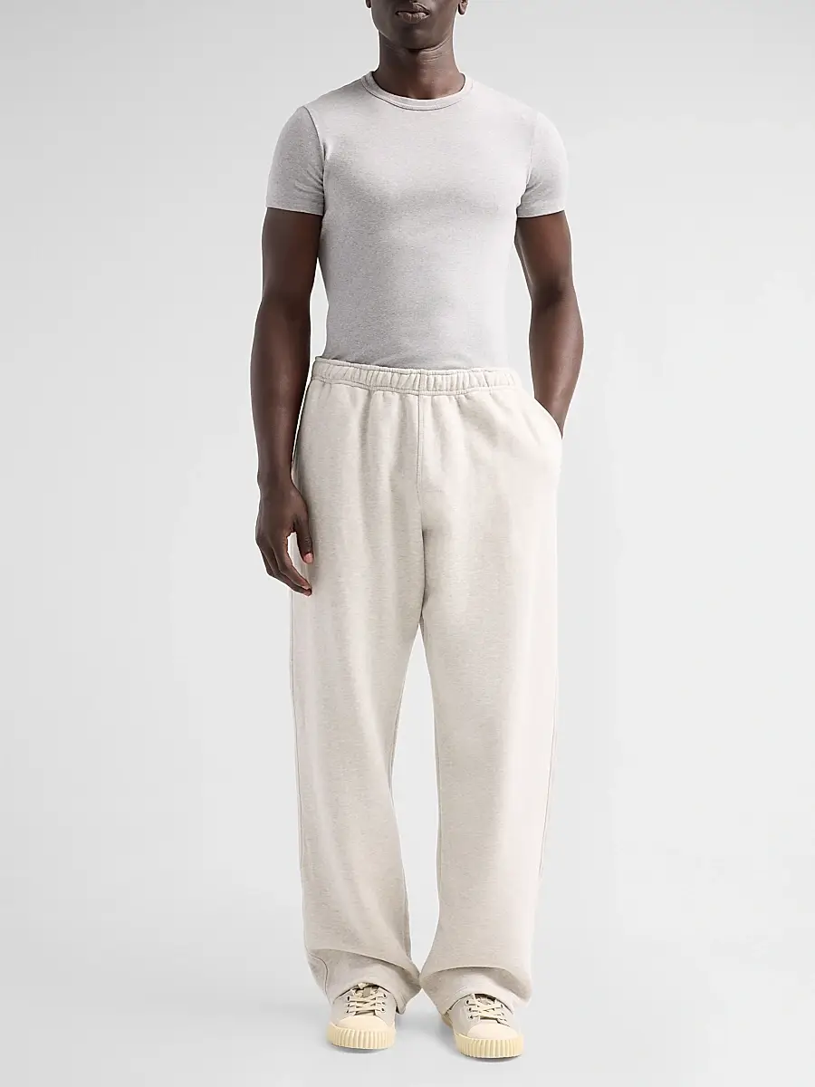 Maison Margiela Men's Bi-Material Relaxed Sweatpants | Thumbnail 2