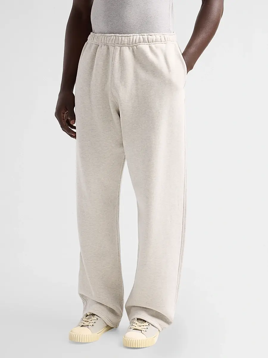 Maison Margiela Men's Bi-Material Relaxed Sweatpants | Thumbnail 4