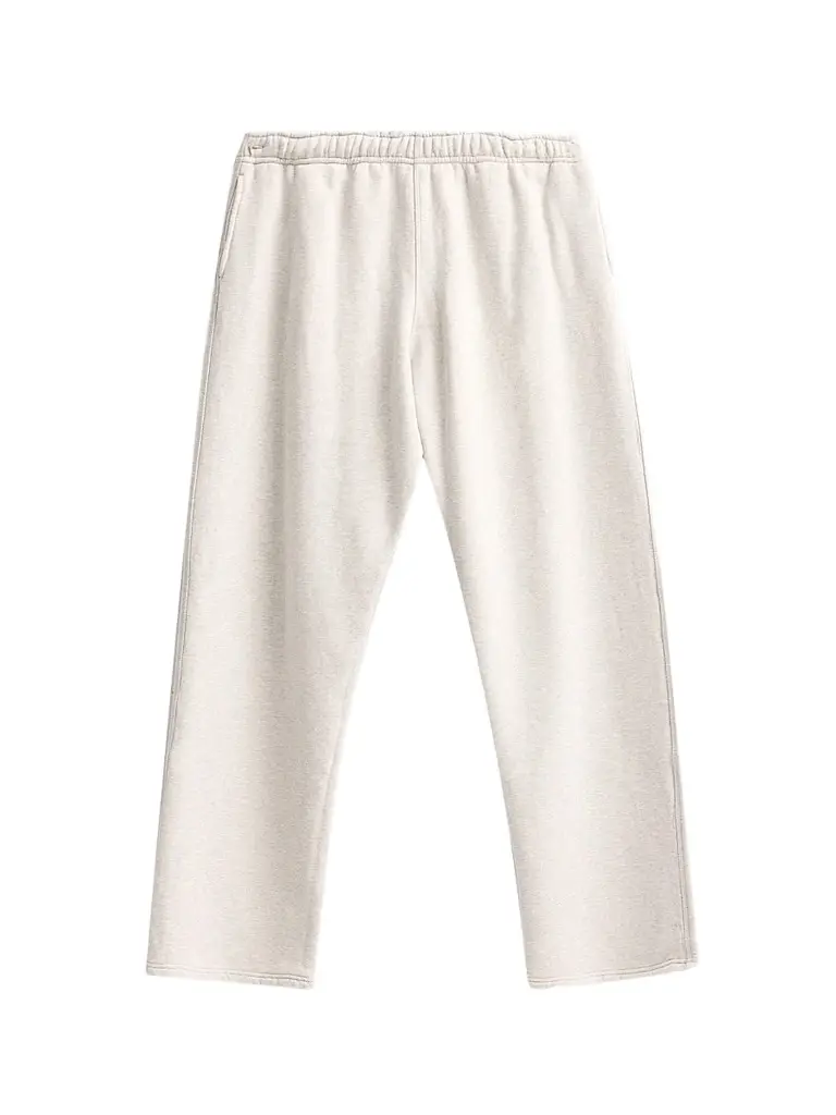 Maison Margiela Men's Bi-Material Relaxed Sweatpants - Light Grey Melange | Image 1 Maison Margiela Men's Bi-Material Relaxed Sweatpants - Light Grey Melange | Image 1