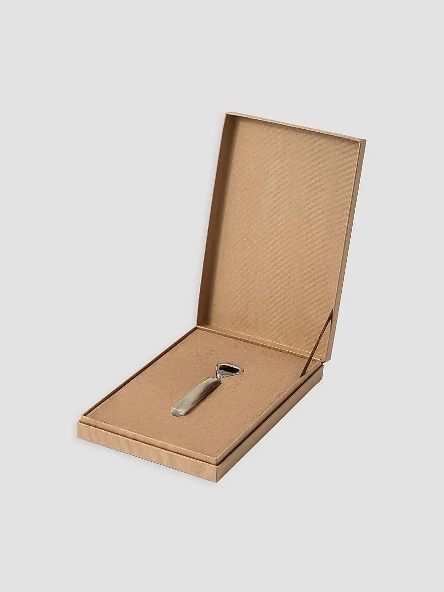 Brunello Cucinelli Buffalo Horn and Steel Bottle Opener | Thumbnail 3 Brunello Cucinelli Buffalo Horn and Steel Bottle Opener | Thumbnail 3