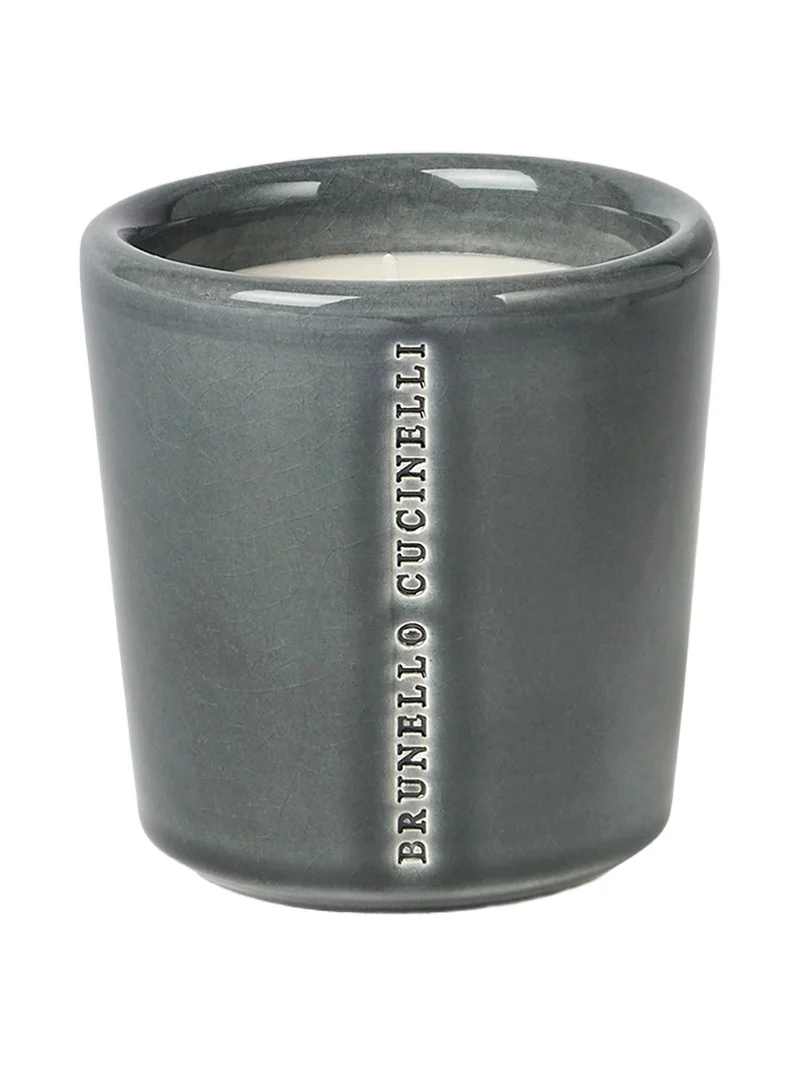 Brunello Cucinelli Scented Candle in Craquele Ceramic Vessel