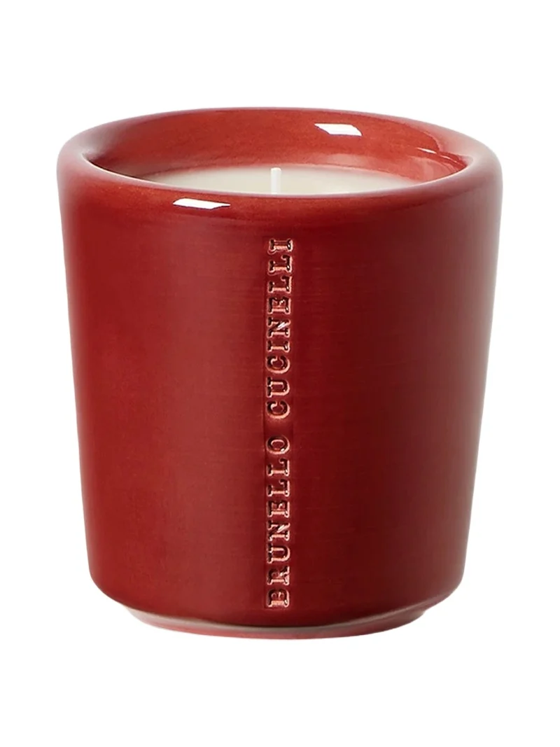 Brunello Cucinelli Scented Candle in Craquele Ceramic Vessel
