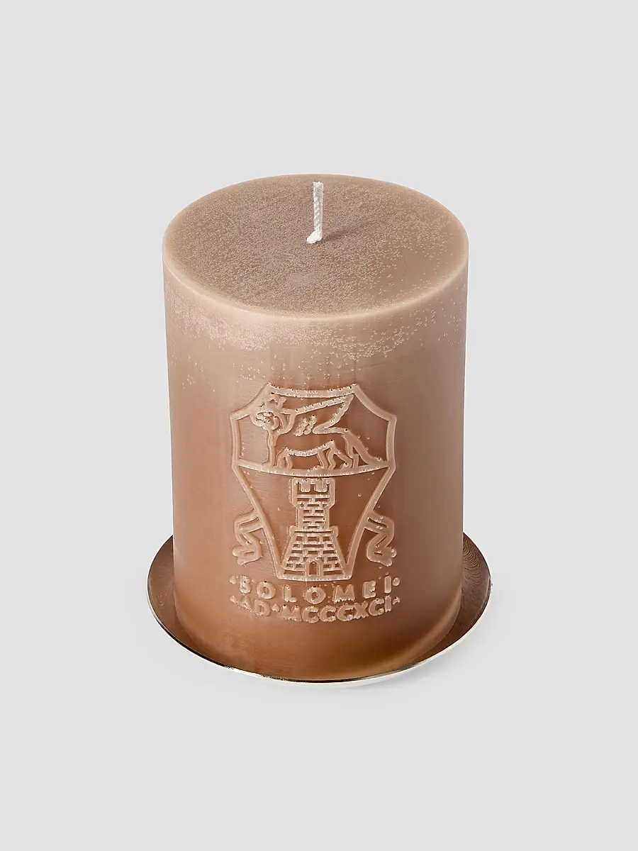 Brunello Cucinelli Candle with Logo and Silver Plated Steel Base | Thumbnail 2