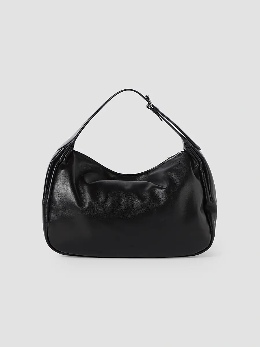 Brunello Cucinelli Women's Boule Hobo Bag in Nappa Leather - Black | Thumbnail 3 Brunello Cucinelli Women's Boule Hobo Bag in Nappa Leather - Black | Thumbnail 3