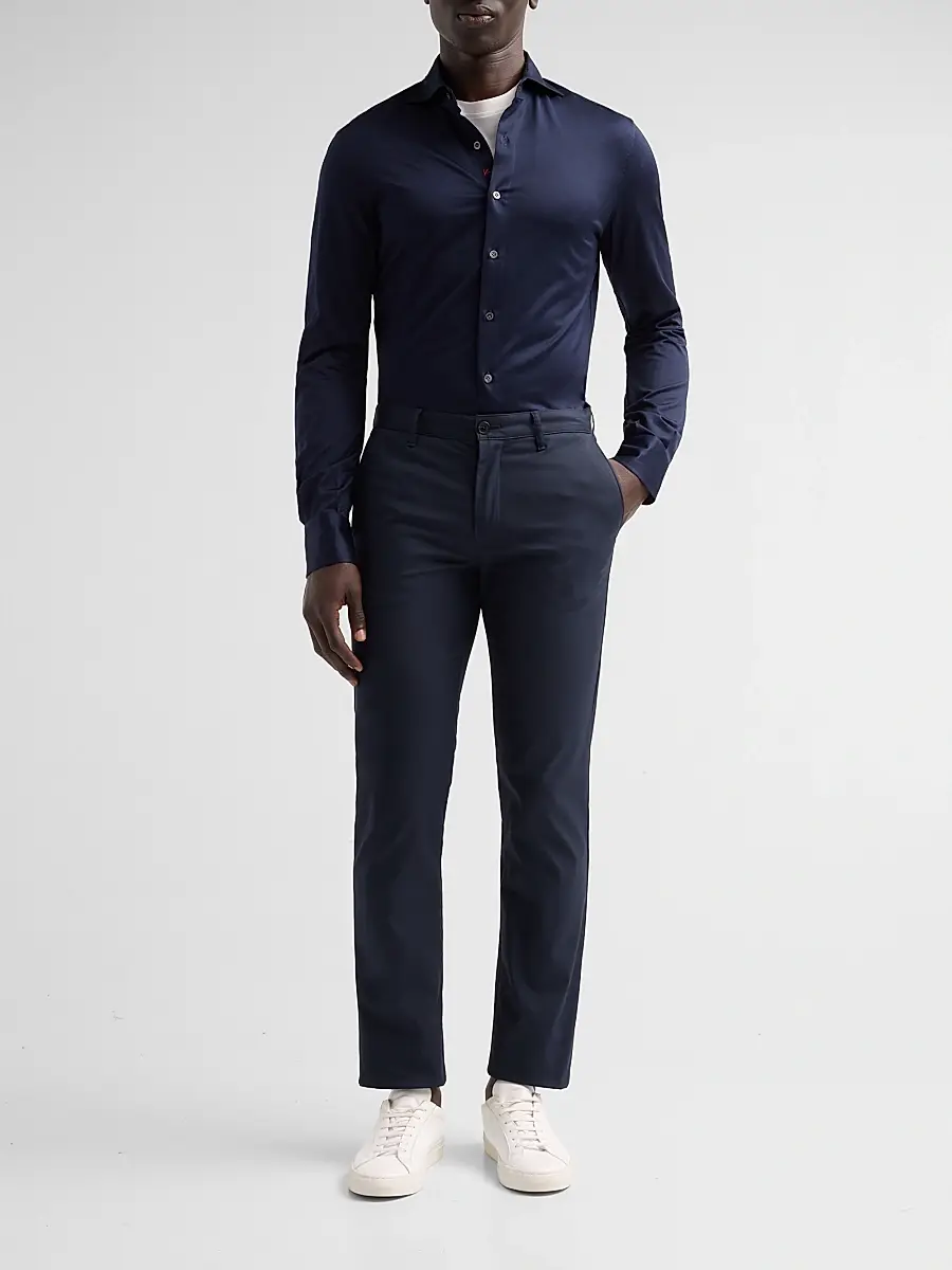 Isaia Men's Jersey Long-Sleeve Shirt | Thumbnail 2 Isaia Men's Jersey Long-Sleeve Shirt | Thumbnail 2