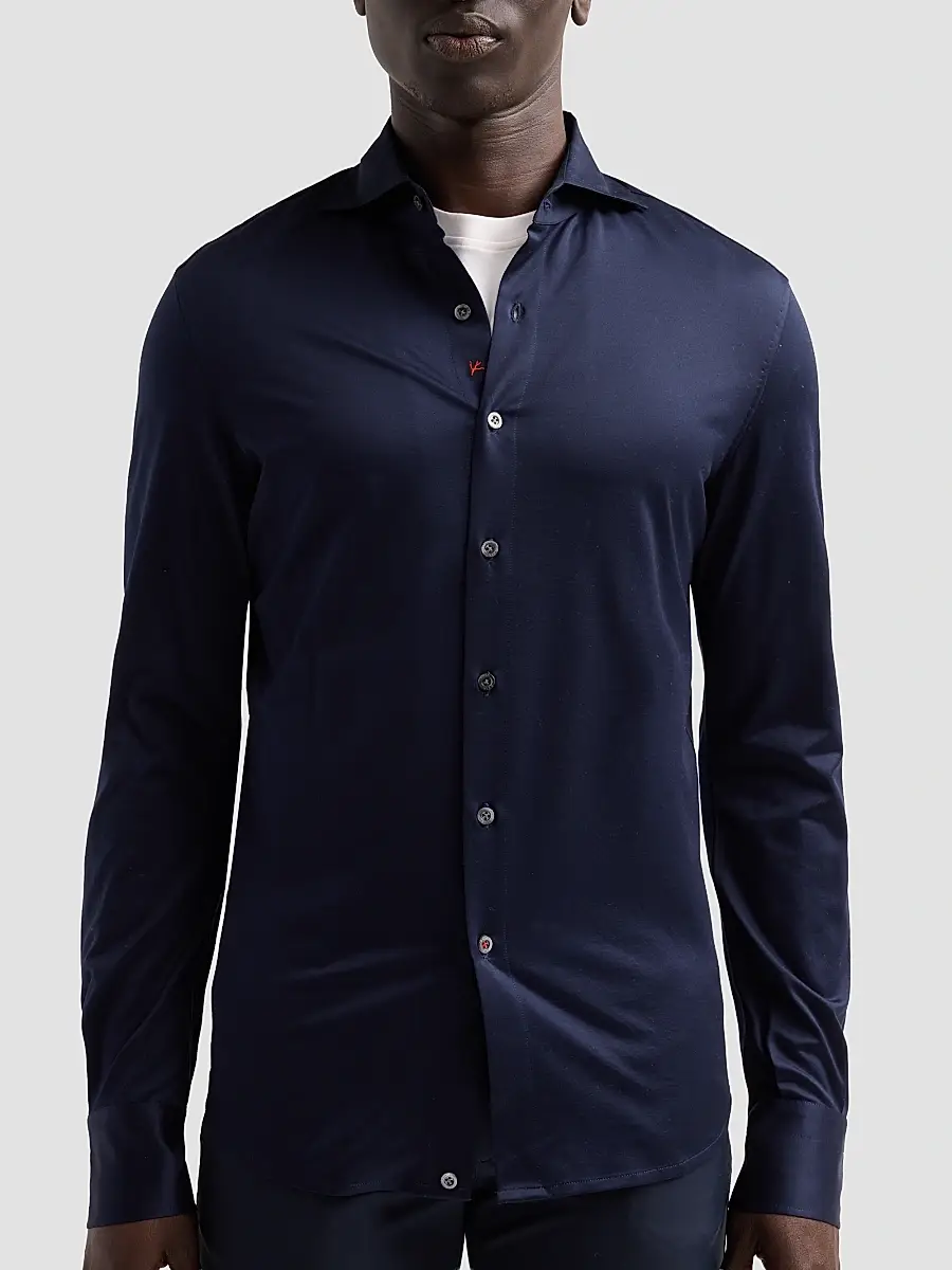 Isaia Men's Jersey Long-Sleeve Shirt | Thumbnail 5 Isaia Men's Jersey Long-Sleeve Shirt | Thumbnail 5