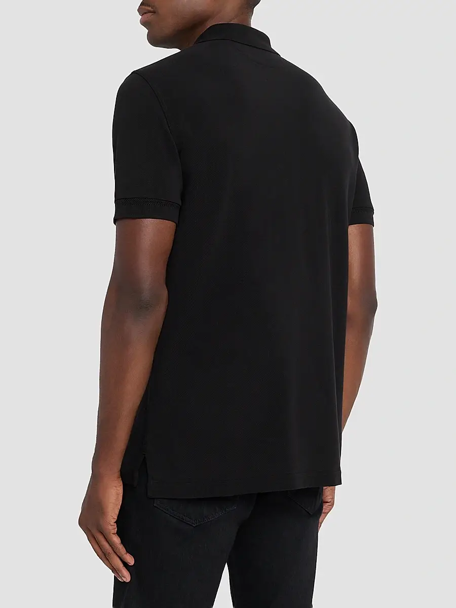 Tom Ford Men's Slim-Fit Pique Polo Shirt | Thumbnail 3