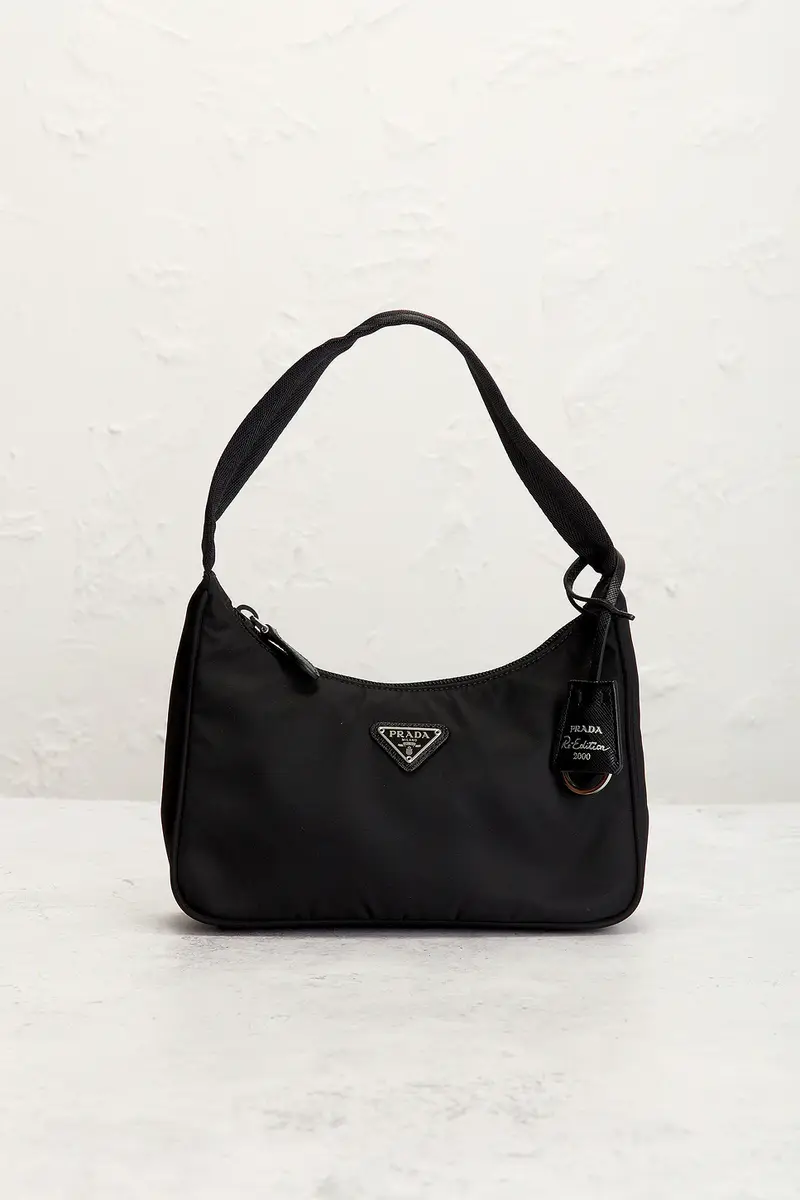 Prada Mini Re-Edition 2000 Re-Nylon Shoulder Bag | Thumbnail 2 Prada Mini Re-Edition 2000 Re-Nylon Shoulder Bag | Thumbnail 2