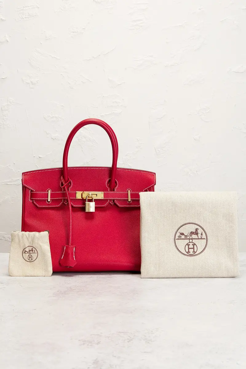 HERMÈS Epsom Birkin 30 Handbag | Thumbnail 9 HERMÈS Epsom Birkin 30 Handbag | Thumbnail 9