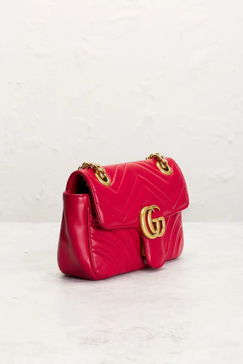 Gucci Mini GG Marmont Shoulder Bag | Thumbnail 4 Gucci Mini GG Marmont Shoulder Bag | Thumbnail 4
