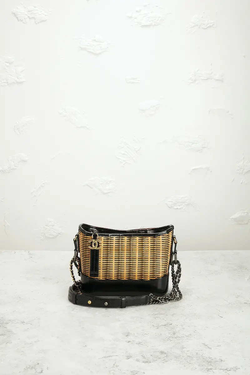 Chanel Chanel Rattan Small Gabrielle Hobo Bag | Thumbnail 2