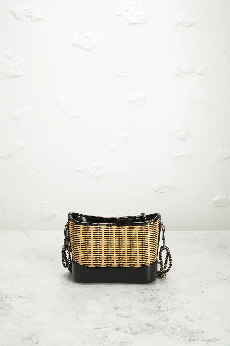 Chanel Chanel Rattan Small Gabrielle Hobo Bag | Thumbnail 3