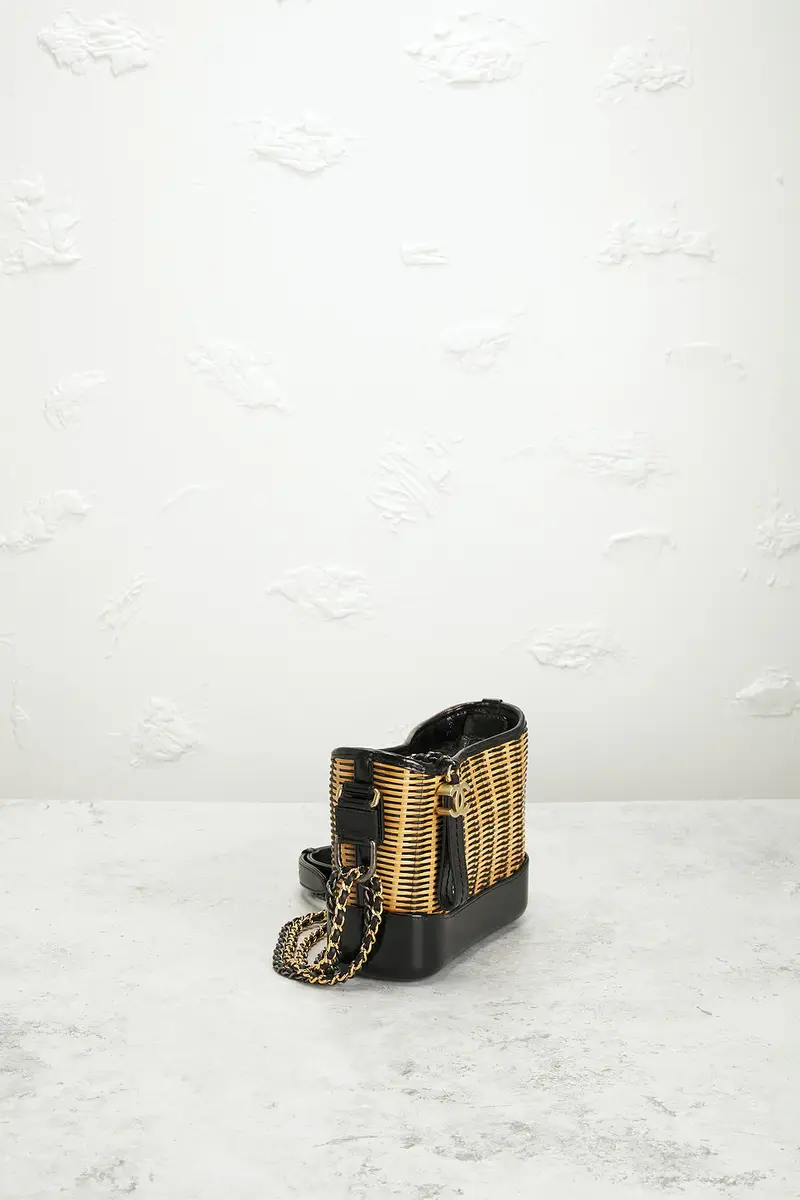 Chanel Chanel Rattan Small Gabrielle Hobo Bag | Thumbnail 4