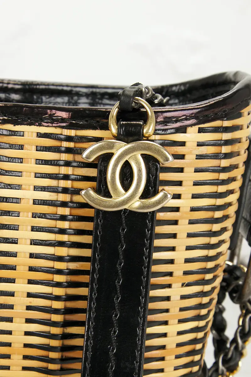 Chanel Chanel Rattan Small Gabrielle Hobo Bag | Thumbnail 6