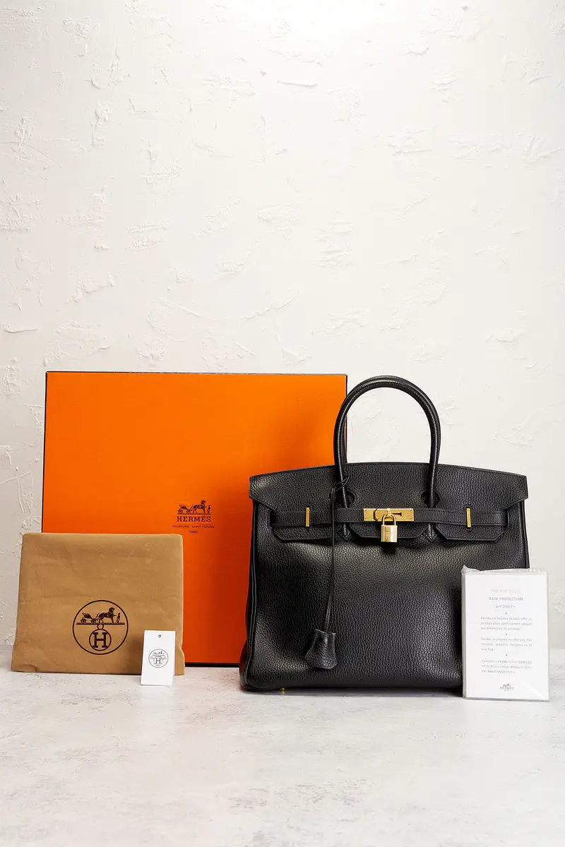 HERMÈS Ardennes Birkin 35 Handbag | Thumbnail 9 HERMÈS Ardennes Birkin 35 Handbag | Thumbnail 9